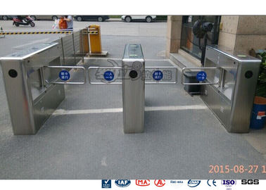 comprare Cancello girevole all'altezza della vita di giro dell'entrata del sensore del supermercato dell'oscillazione della barriera della porta automatica del portone online manufacture
