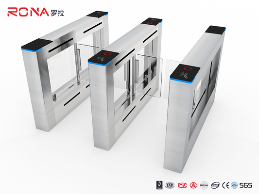 comprare Cancello girevole automatico del portone di oscillazione SUS304 di sicurezza dell'ufficio con il lettore di schede online manufacture