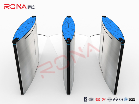 comprare Sistema di controllo dell'accesso alla porta di barriera a coltello approvato CE per la stazione della metropolitana online manufacture