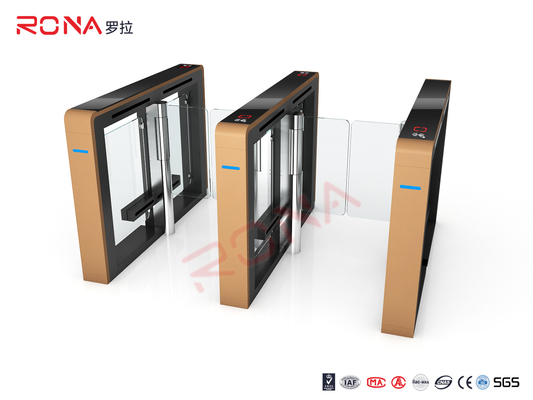 comprare TCP / IP Sicurezza Elettro Chiusura Porta Swing Pedonale Barriera Porta Turnstyle Fastlane Vetro online manufacture