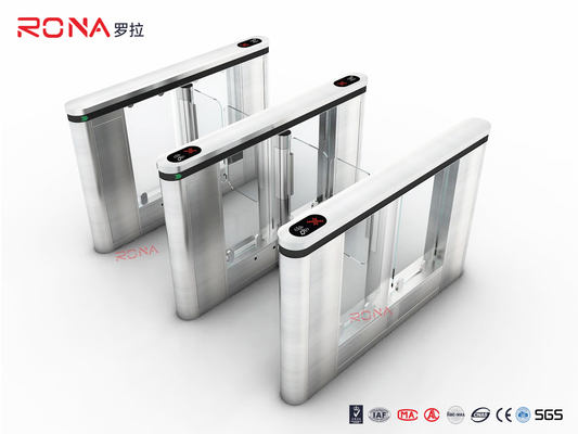 comprare TCP / IP Sicurezza Elettro Chiusura Porta Swing Pedonale Barriera Porta Turnstyle Fastlane Vetro online manufacture