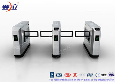 comprare Portone di vetro ad alta velocità della barriera dell'oscillazione ritrattabile con il lettore di frequenza ultraelevata RFID online manufacture