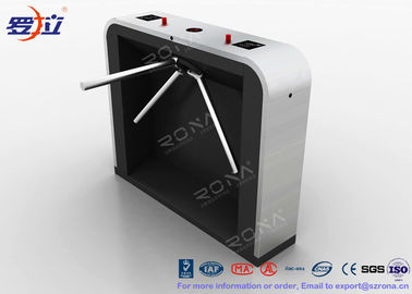 comprare Più nuovo treppiede biometrico del cancello girevole dell'acciaio inossidabile 2016 con il sistema del controllo di accesso di RFID con il sistema di identificazione del fronte online manufacture