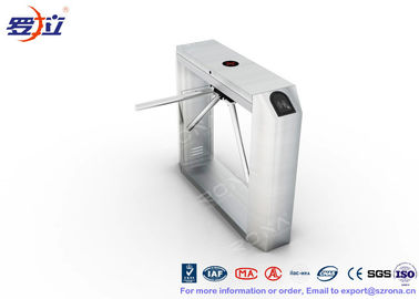 comprare Portone del cancello girevole del treppiede del lettore di impronta digitale, cancello girevole automatico pieno dell'acciaio inossidabile 304 online manufacture