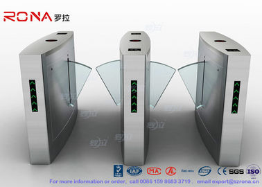 comprare Portone di velocità ritrattabile del contatore del lettore di schede di vetro organico RFID del portone della barriera della falda online manufacture
