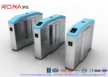 comprare Barriera ottica dell'oscillazione dei cancelli girevoli dell'entrata del portone della barriera della falda del cancello girevole dell'impronta digitale dello stadio spazzolata online manufacture