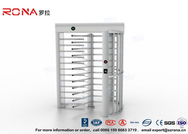 comprare Altezza completa dei cancelli girevoli elettronici durevoli, cancelli girevoli dell'acciaio inossidabile 30 persone/minuto online manufacture