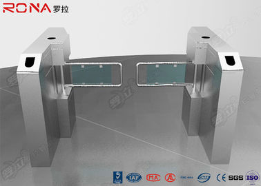 comprare Persone di vetro del sistema 30 del controllo di accesso del cancello girevole del portone di oscillazione/velocità minima di transito online manufacture