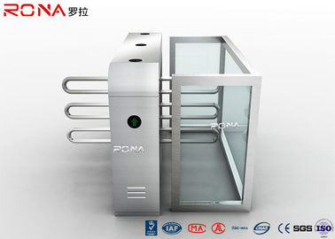comprare Il metallo traversa il materiale volando assicurato cancello girevole all'altezza della vita dell'acciaio inossidabile della barriera 304 online manufacture