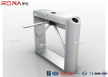 comprare Cancello girevole della barriera della falda dell'acciaio inossidabile RFID, portone della barriera del treppiede di partecipazione online manufacture