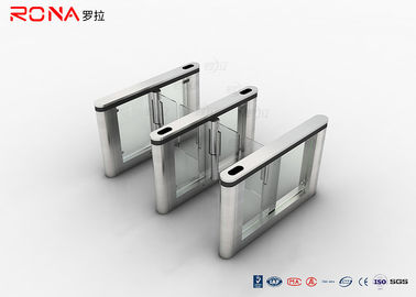 comprare Portone ad alta velocità del cancello girevole dell'oscillazione del sistema del controllo di accesso di SUS 304 all'edificio per uffici online manufacture