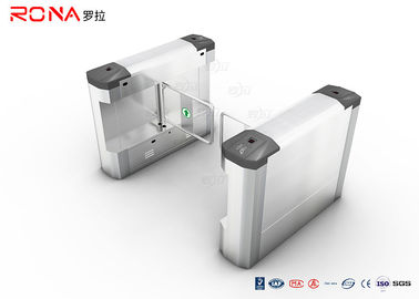comprare Acciaio inossidabile del cancello girevole 304 del portone di oscillazione del controllo di accesso con il motore della spazzola di CC online manufacture