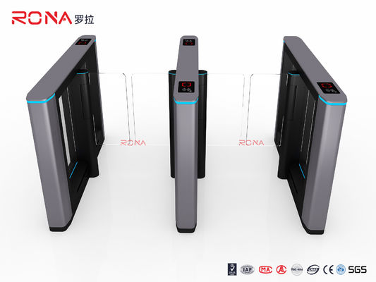 Porta di tipo girato Sistema di controllo di accesso a giratoio Arm Swing Barrier Gates For Bank