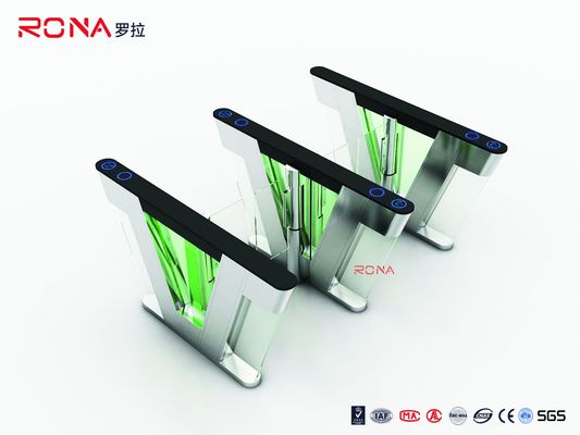 Porta di tipo girato Sistema di controllo di accesso a giratoio Arm Swing Barrier Gates For Bank