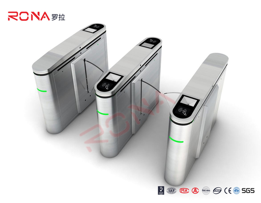 Flap Barrier Gate lettore di impronte digitali Tornibile Barrier Gate Acrilico Flap Barrier Tornibile
