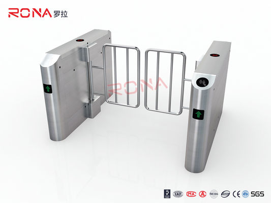 3 corsie Automatic Swing Barrier Gate con card collector per il controllo di accesso biometrico