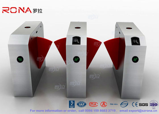 Codice di carta di Anti-pizzico del portone del cancello girevole del controllo di accesso di sicurezza della porta del portone della barriera della falda dell'acciaio inossidabile 304