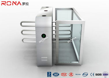 Barriera inossidabile rassicurante all'altezza della vita di Turnstil della soluzione di sicurezza con le ali del metallo