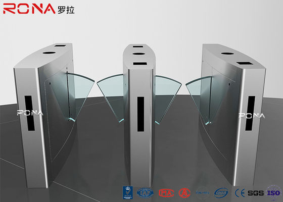 Portone pedonale durevole del cancello girevole, tempo di funzionamento dei sistemi 0.6s dell'entrata del cancello girevole della falda