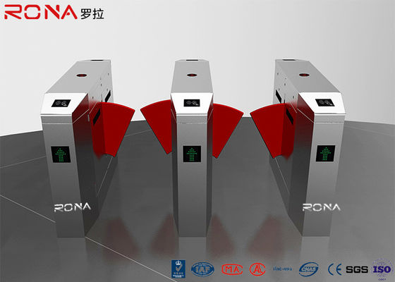 Bene durevole a due corsie del lettore di codici a barre della falda della barriera del cancello girevole bidirezionale del portone