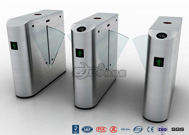 Cancello girevole all'altezza della vita dell'entrata ritrattabile automatica con riconoscimento di fronte/lettore di schede