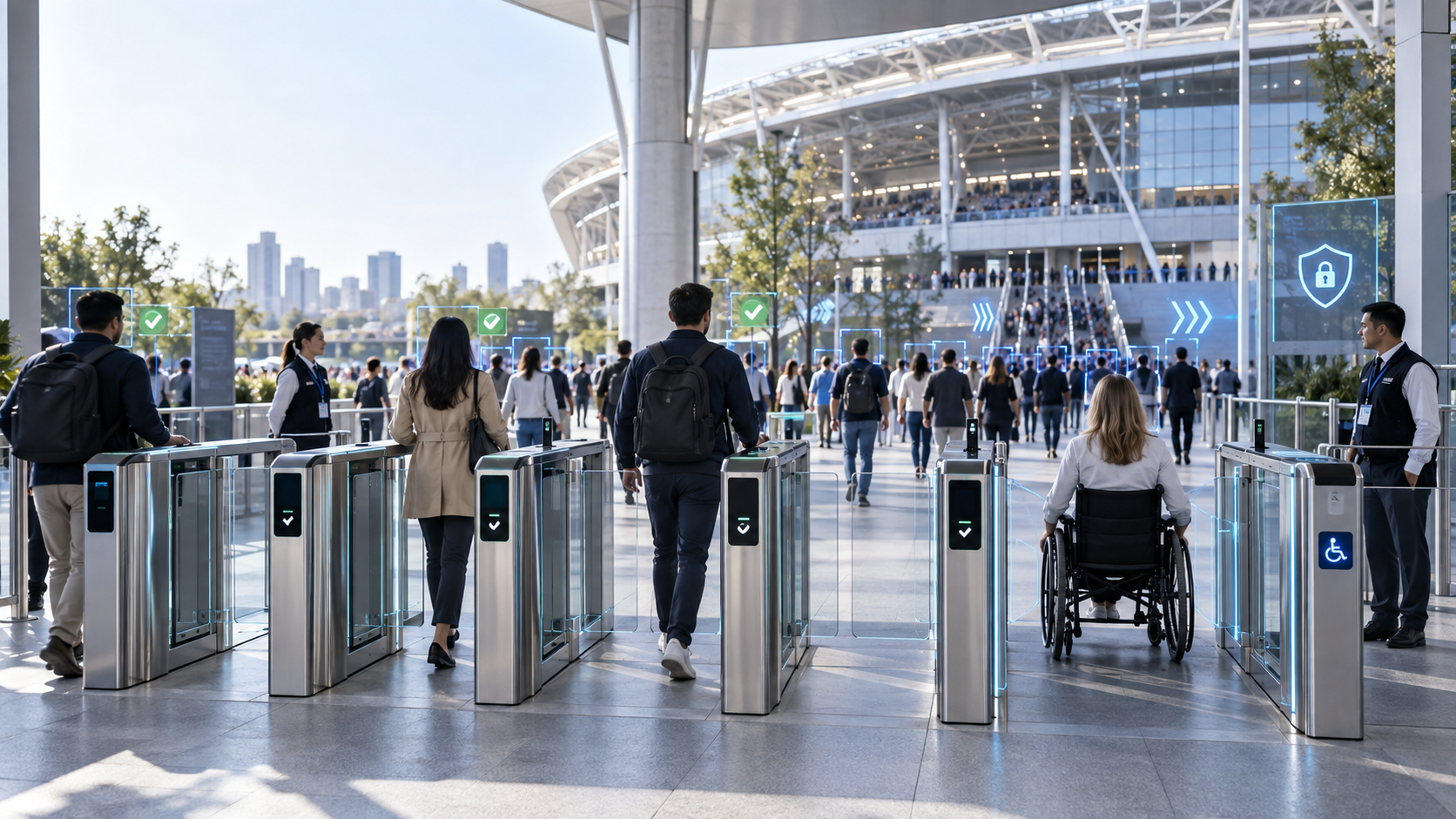 Ultimi blog aziendali su Tendenze dei tornelli 2026: AI Act, Mega-Eventi e le Nuove Regole per il Controllo degli Accessi Pedonali