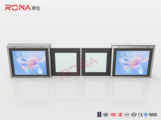 Porta di costruzione di sicurezza del cancello girevole del controllo di accesso automatica con superficie di lucidatura