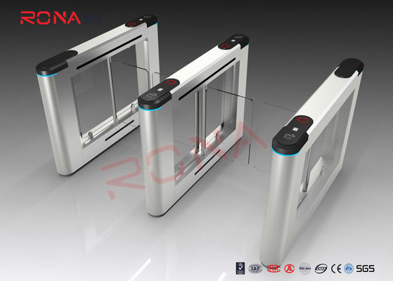 Acciaio inossidabile del portone della barriera dell'oscillazione dell'entrata dell'impronta digitale per il Manica di handicap