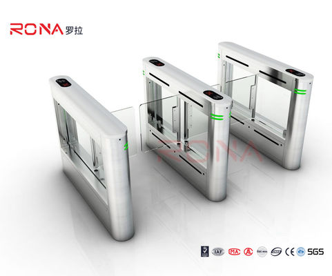 Faccia Scansione Pedonale Barriera Portale Swing Turnstile Porta automatica Soluzione d'ingresso In Mansion