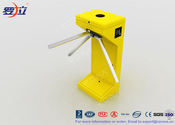 Moneta meccanica dell'acciaio inossidabile RFID del portone del cancello girevole del treppiede dell'entrata completa di altezza