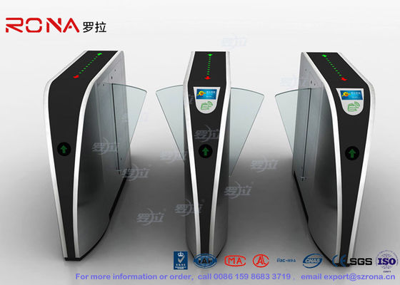 Motore automatico pieno della spazzola di CC 24V dei cancelli girevoli dell'acciaio inossidabile di velocità veloce una garanzia da 1 anno