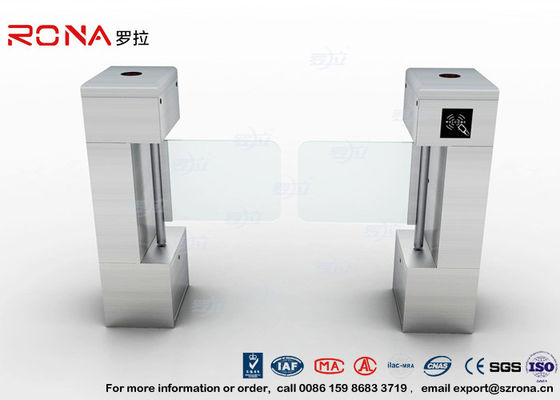 Portone pedonale della barriera della falda delle barriere di sicurezza della carta del controllo di accesso con il codice a barre