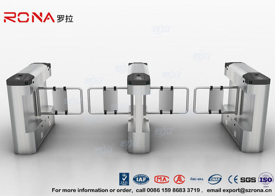 Materiale d'acciaio spazzolato dell'oscillazione della barriera dell'oscillazione del portone 550mm di larghezza pedonale del passaggio