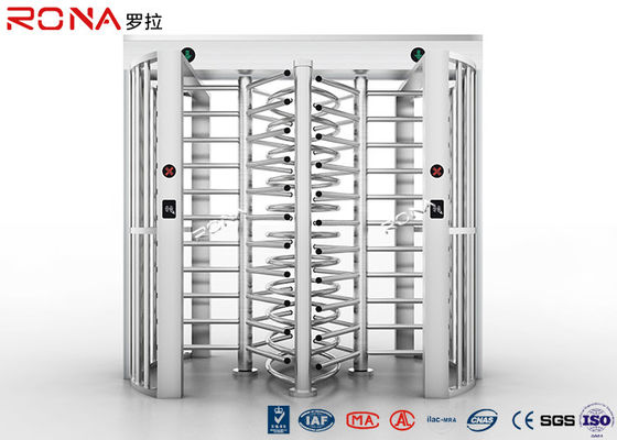 Controllo di accesso di giro del passaggio del metallo del cancello girevole pieno bidirezionale di altezza