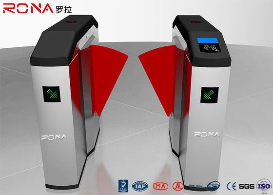 Cancello girevole molle rosso del controllo di accesso del portone della barriera della falda singolo/bidirezionale