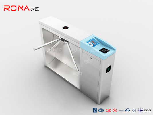 Cancello girevole a treppiede completamente automatico in acciaio inossidabile 304 per interni o esterni