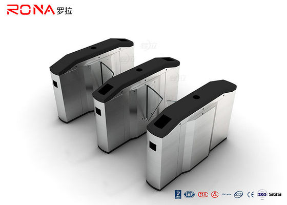 Acciaio inossidabile del pedone RS232 304 automatici all'altezza della vita del portone della barriera della falda