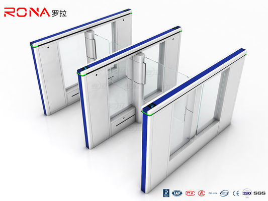 20 paia di velocità del portone del cancello girevole del controllo di accesso del lettore di schede della luce della tenda di rilevazione del sensore